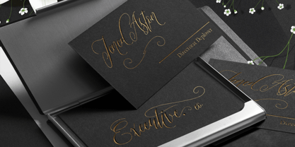 Catherelle Font Poster 4