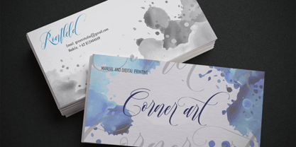 Catherelle Font Poster 2