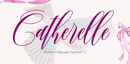 Catherelle Font Poster 1