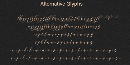 Catherelle Font Poster 7