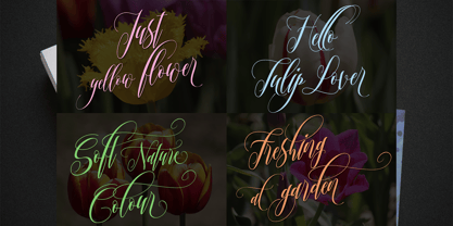 Catherelle Font Poster 3