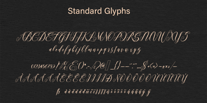 Catherelle Font Poster 6