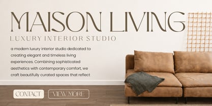 Moreny Font Poster 8
