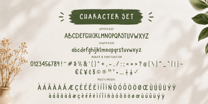 Kering Brusha Font Poster 6