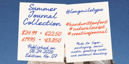 Longmile Font Font Poster 8