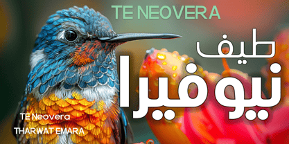 TE Neovera TharwatEmara Font Poster 1