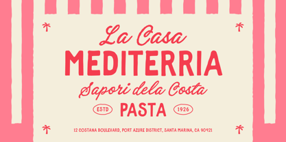 Studios Meditera Font Poster 13