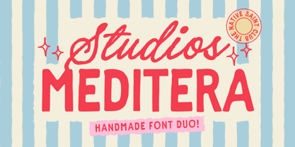 Studios Meditera Font Poster 1