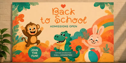 Monkeela Font Poster 9