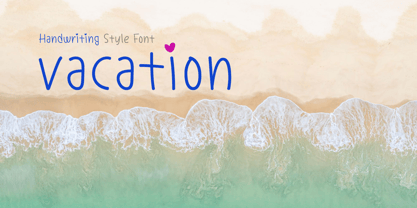 ZFvacation Font Poster 5