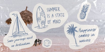 Summer In The City Font Poster 2