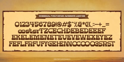 Dusty Rodeo Font Poster 8