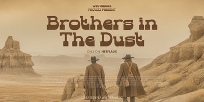 Dusty Rodeo Font Poster 2