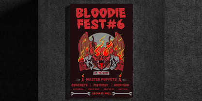 Ghost Baster Font Poster 10