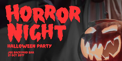 Ghost Baster Font Poster 13