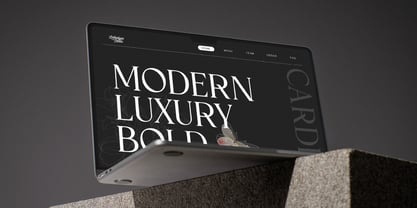 Cardival Font Poster 5