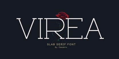 Virea Font Poster 1