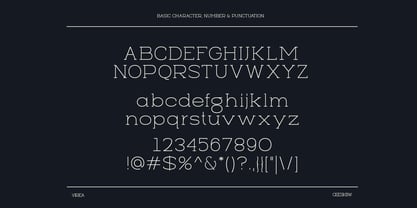 Virea Font Poster 7
