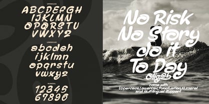 Oligeb Font Poster 2