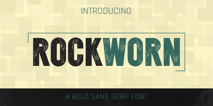 Rockworn Font Poster 1