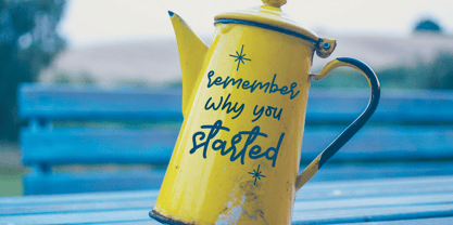 Good Holiday Font Poster 6