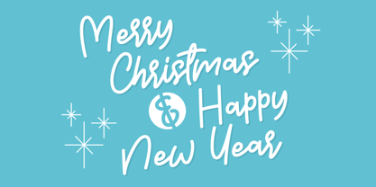 Good Holiday Font Poster 3