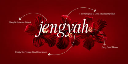 JengYah Font Poster 1