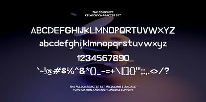 Kelasov Font Poster 5
