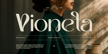 Mergola Font Poster 8