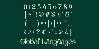 Mergola Font Poster 11