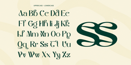 Mergola Font Poster 10