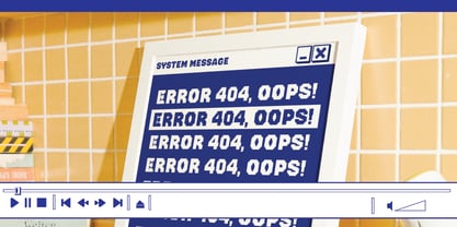 Digital404 Font Poster 8