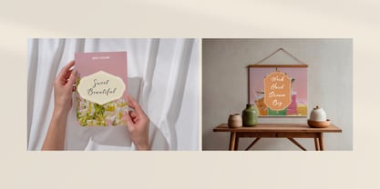 Frustiani Font Poster 9