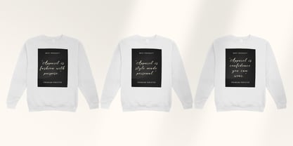 Frustiani Font Poster 5