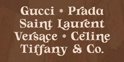 Larolinea Font Poster 2