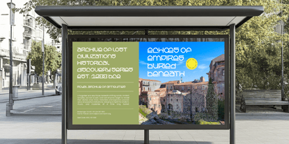 Fancro Mono Font Poster 7