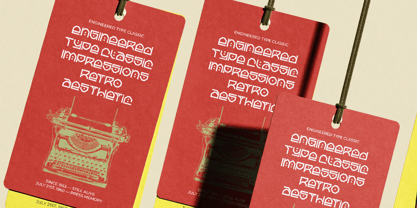 Fancro Mono Font Poster 4