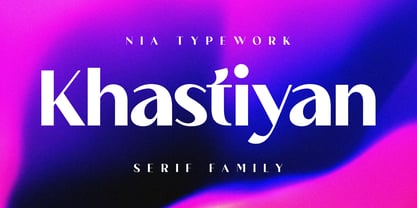 Khastiyan Font Poster 1