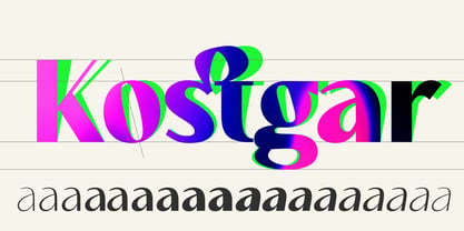 Khastiyan Font Poster 7