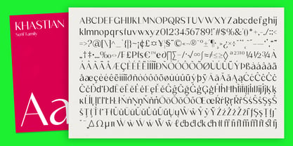 Khastiyan Font Poster 14