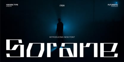 Sorane Font Poster 1