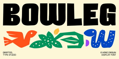 Bowleg Font Poster 1