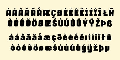 Bowleg Font Poster 9
