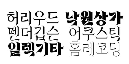 Spicyfit Font Poster 7