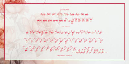 Lim Siendra Font Poster 11