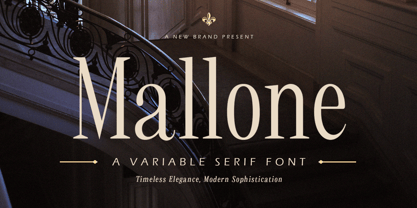 Mallone Font Poster 1