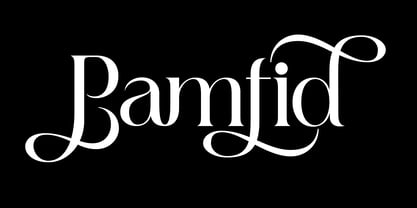Pamfid Font Poster 1