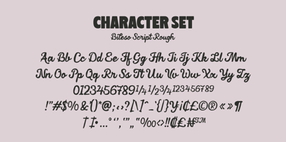 Bileso Font Poster 9