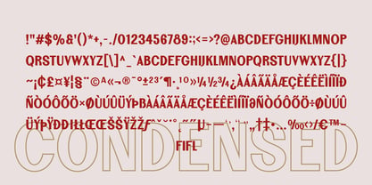 SFC Palmora Font Poster 7