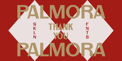 SFC Palmora Font Poster 8